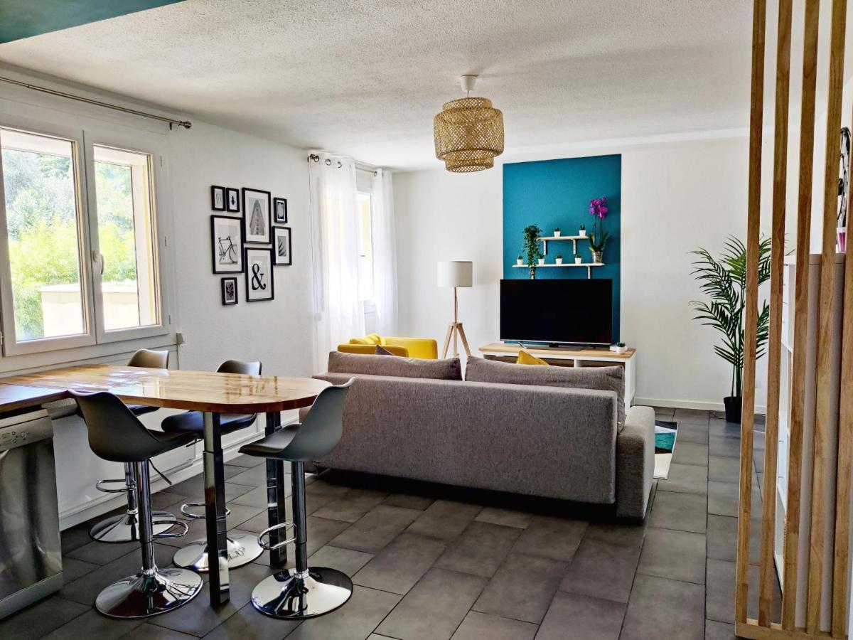Suite 450 - T4 + 2 Terrasses + Parking 몽펠리에 외부 사진